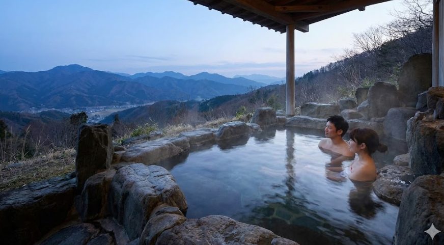 やまなみの湯は24時間貸切可能！家族でゆったり過ごせる温泉