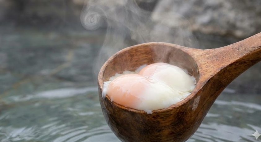 4. 頼朝 湯畑店（温泉たまご）