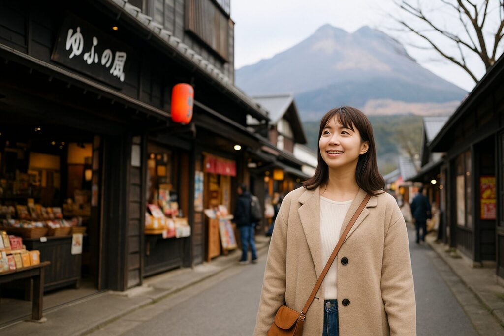 湯布院食べ歩きを満喫できるスポットとアクセス情報を紹介