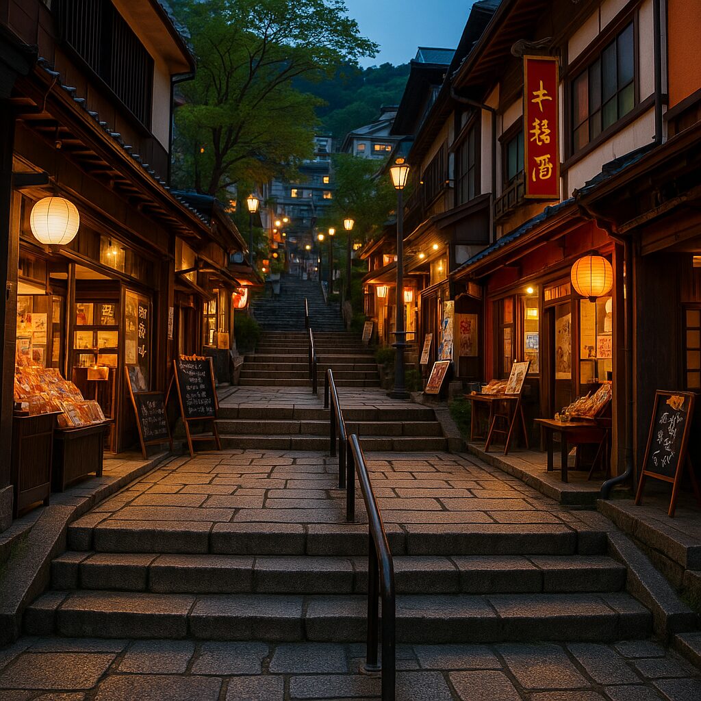 伊香保温泉で食べ歩きは何時まで楽しめる？営業時間とおすすめルート