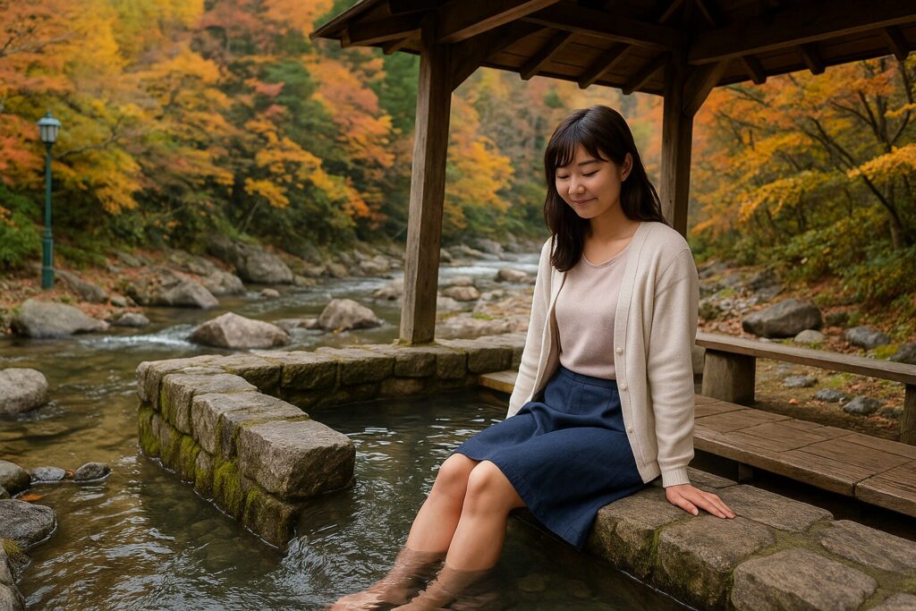 作並温泉の足湯の魅力と楽しみ方