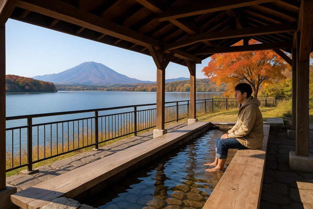 つなぎ温泉の足湯の魅力と楽しみ方