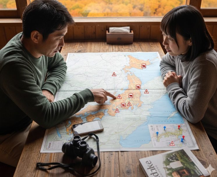 熊出没マップ 東北の関連情報
