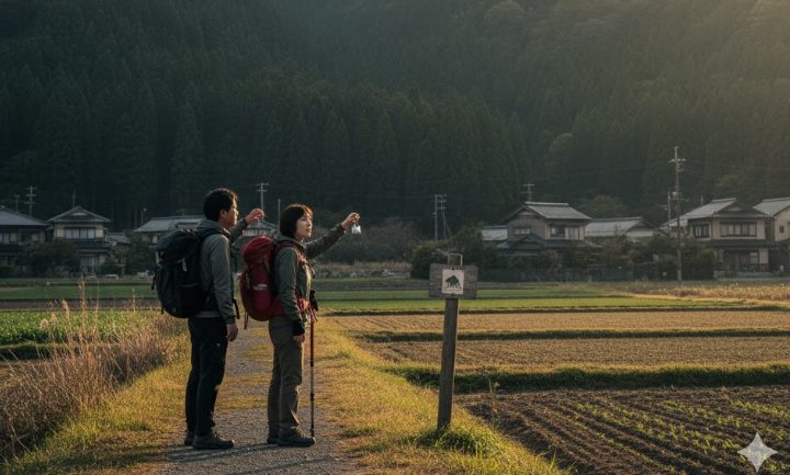 京都市北区の熊出没エリア