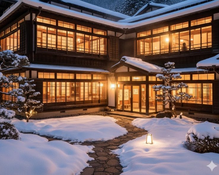 冬の旅行で泊まりたいおすすめの旅館