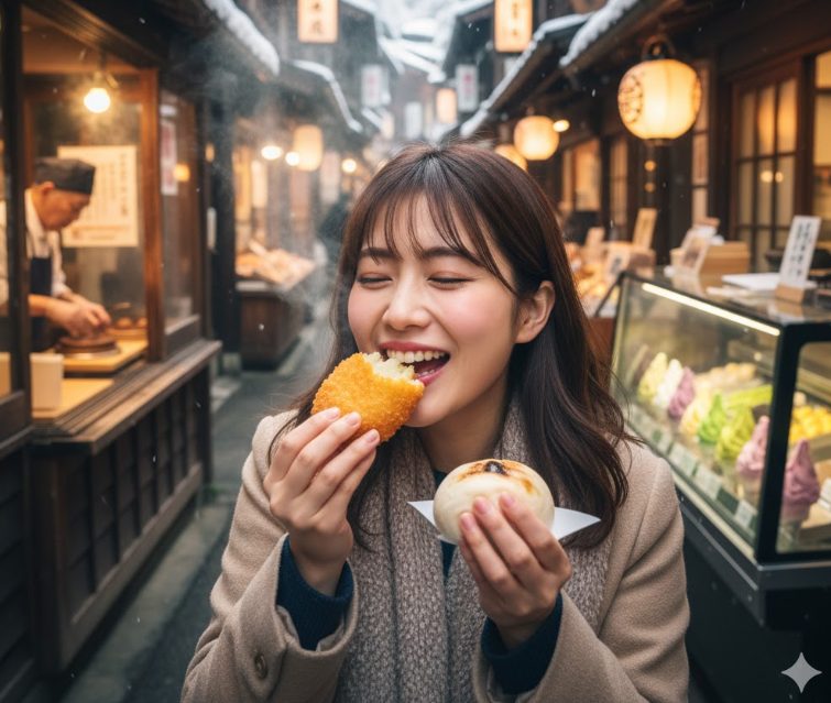冬に嬉しい絶品の食べ歩きグルメ