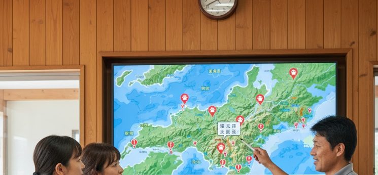 公式情報の静岡県の熊出没マップの確認方法