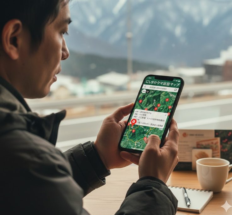 今日の熊情報を確認する方法