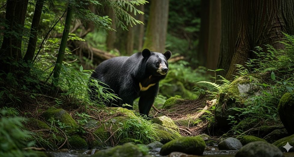 下呂市でのツキノワグマの生息状況