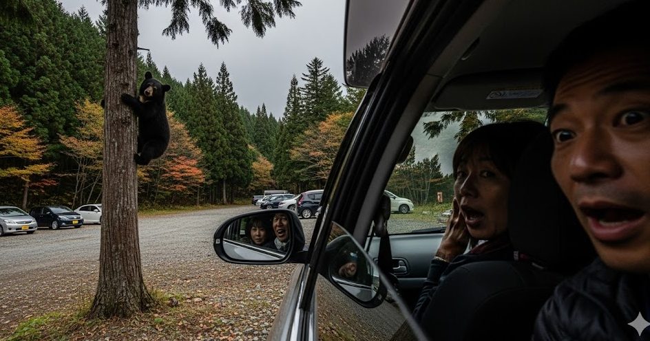 濁河温泉での熊の遭遇事例