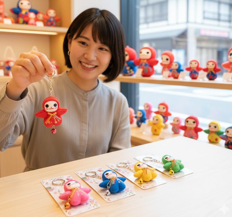 お守りにもなるかわいいキーホルダー