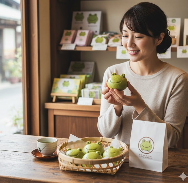 見た目もかわいい下呂げろまんじゅう