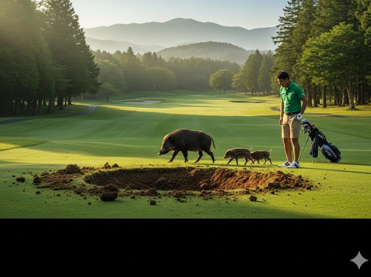 熊より身近な箱根のイノシシ被害
