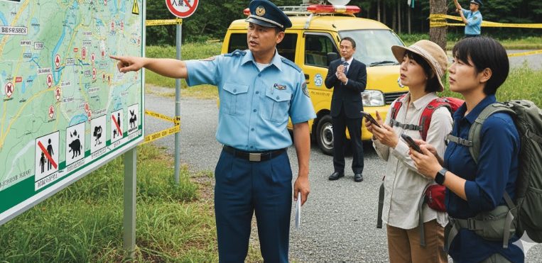 行政のクマ対策と注意喚起