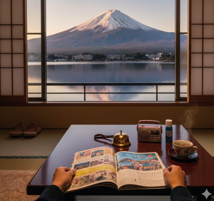 富士河口湖温泉で熊を避ける心得