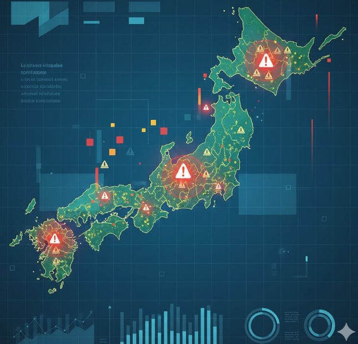 山梨県の熊出没情報の最新データ