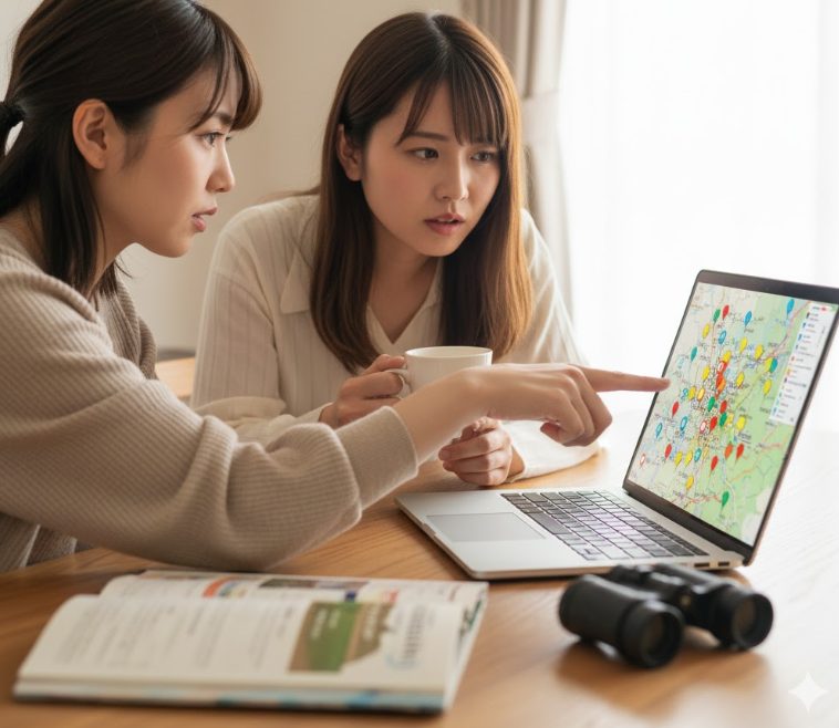 群馬の熊の出没マップで場所を確認