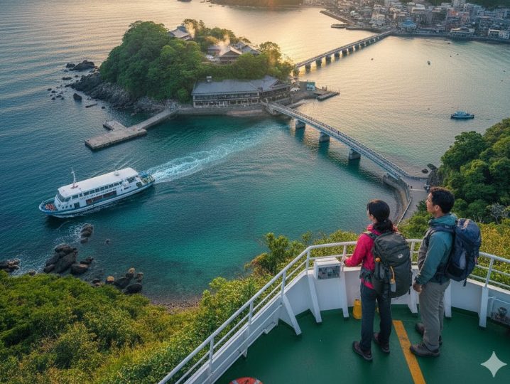 熊野別邸 中の島のアクセスと周辺移動の注意