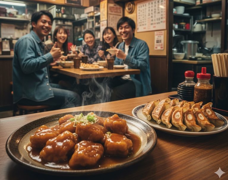 周辺の食事処「兆楽」の口コミは？