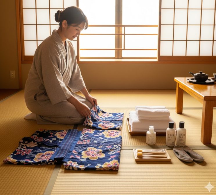 浴衣やパジャマなどアメニティは？