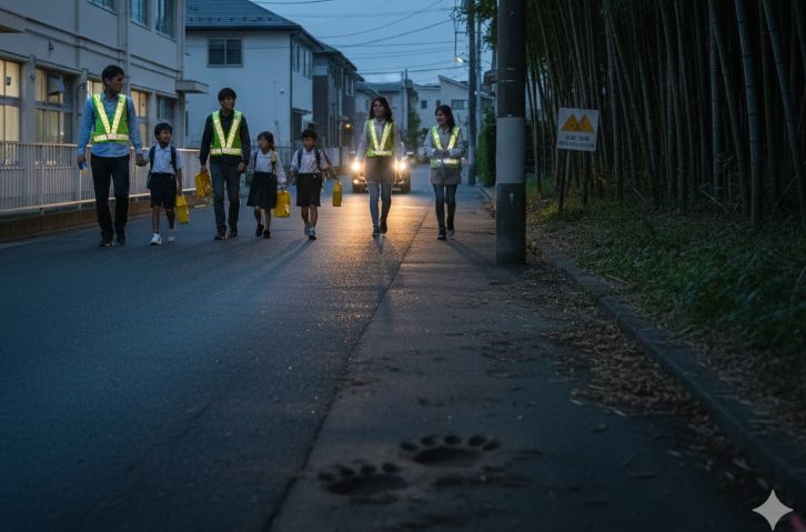 岩倉の熊の目撃情報（左京区）