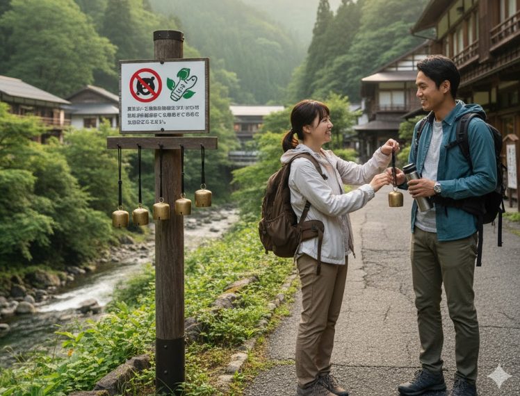 名栗温泉での熊対策と安全な滞在