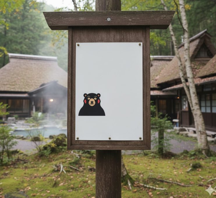 乳頭温泉 鶴の湯での熊の目撃例