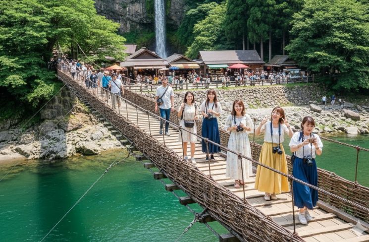祖谷のかずら橋周辺は大丈夫？