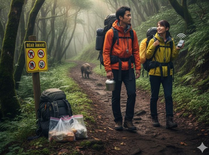 大歩危温泉で熊との遭遇回避策