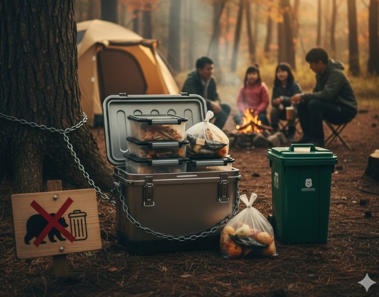 熊を引き寄せないための注意点