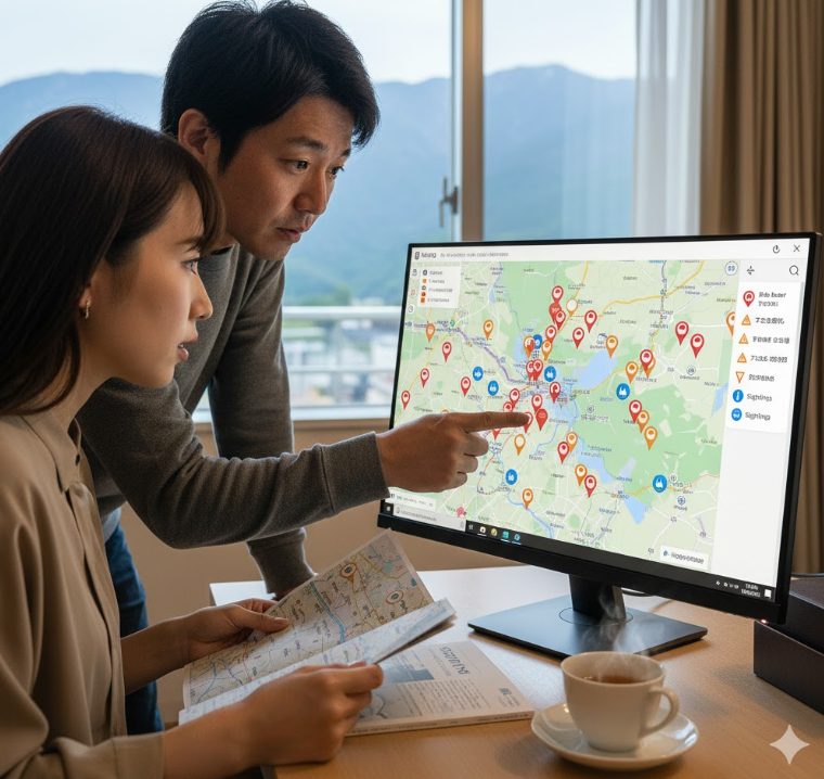 宮城県の最新熊出没マップ