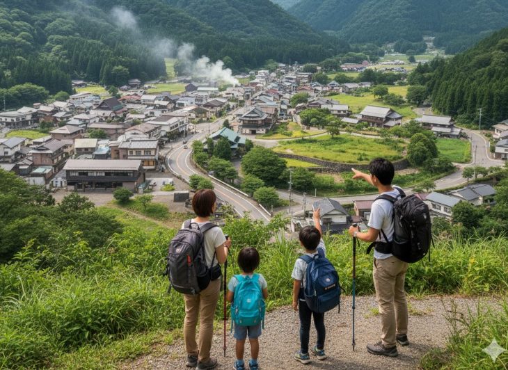 三瓶温泉と熊の目撃情報