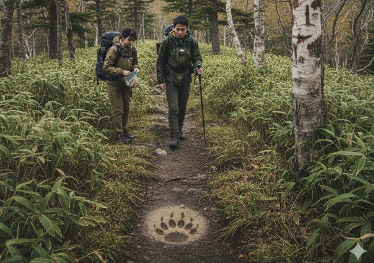 熊が出る山での基本的な注意点