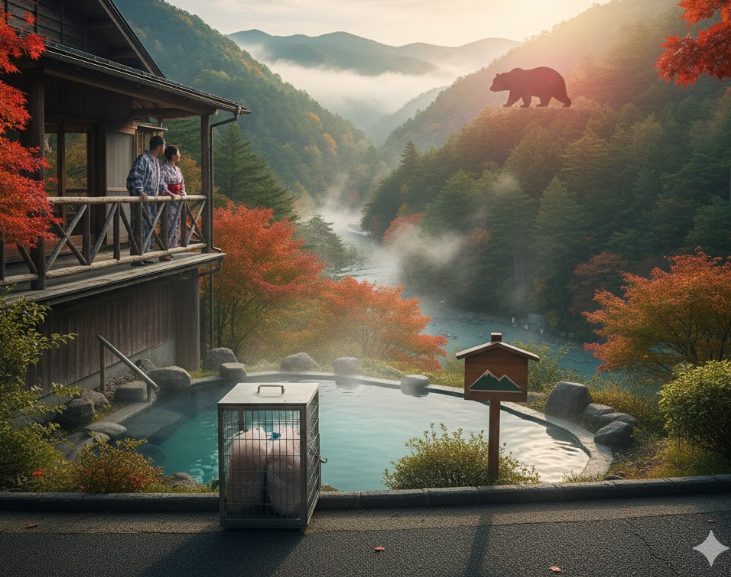 仙石原温泉周辺の熊情報と対策