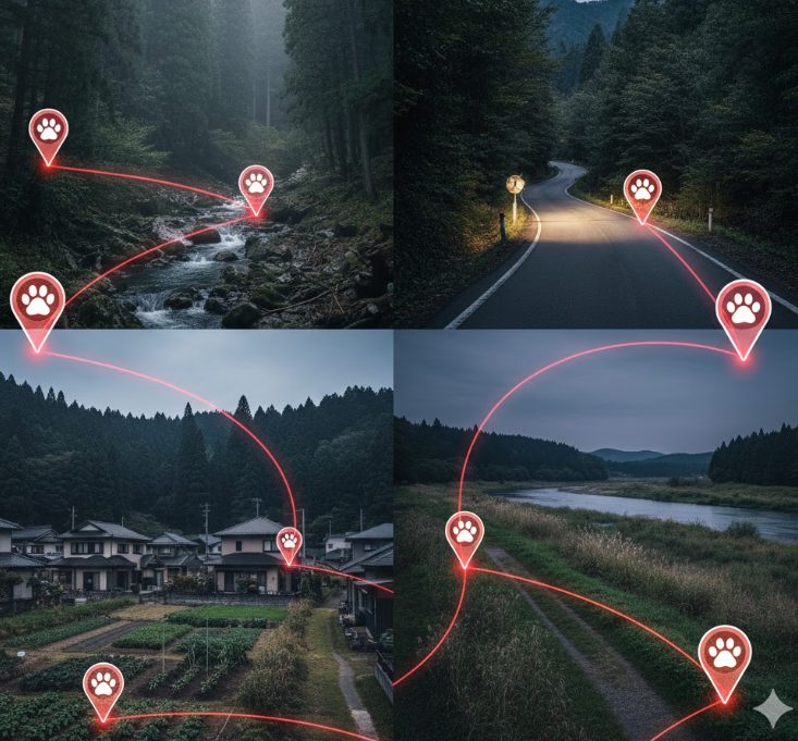 那須塩原の熊はどこに出るのか