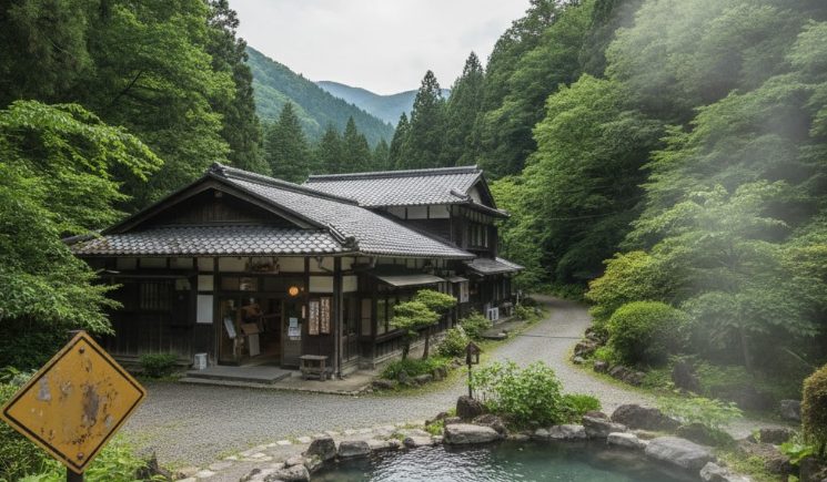須賀谷温泉と熊の出没情報について