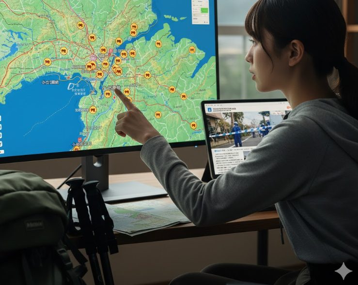 長浜市の熊出没マップの活用法