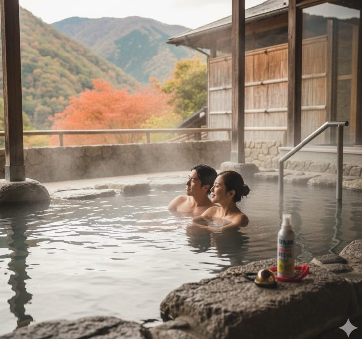 安心して楽しむ観音温泉と熊への備え