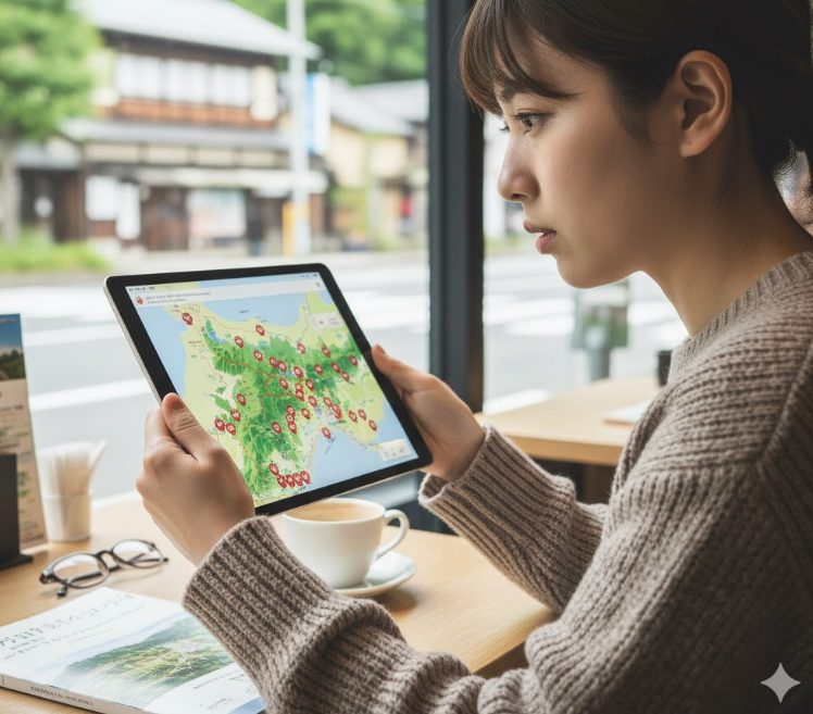 静岡県の熊出没マップの確認方法