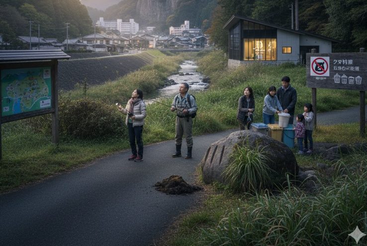 東尋坊温泉の熊情報と坂井市の現状