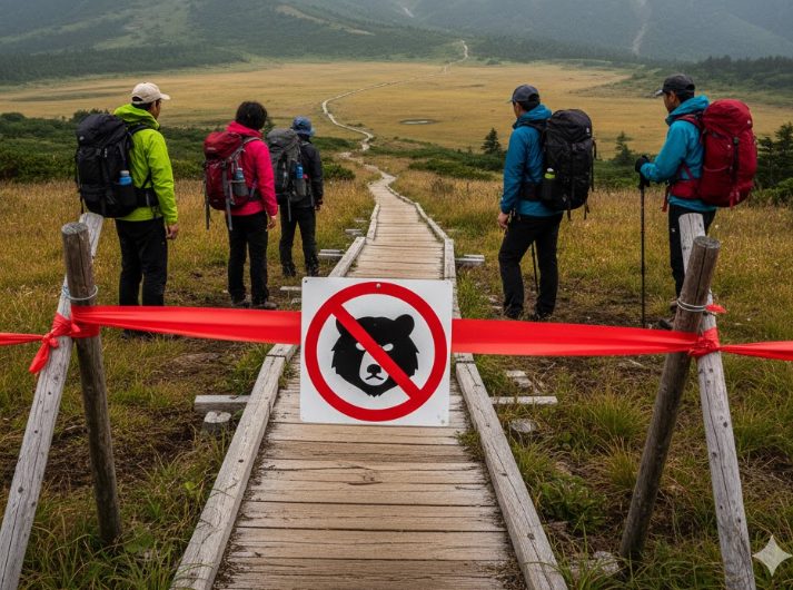 八甲田周辺の入山規制状況
