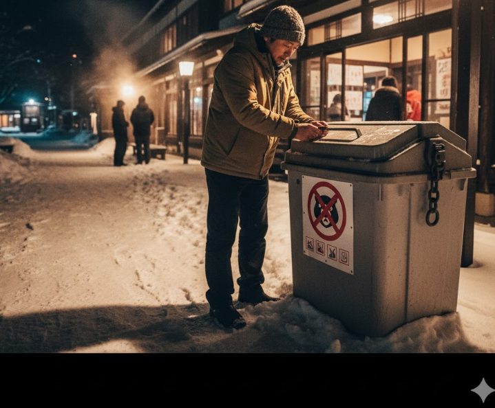 十和田湖温泉の熊への安全対策