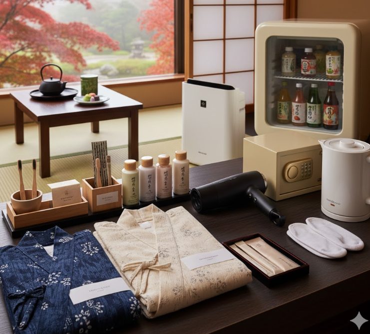 客室のアメニティと設備の詳細