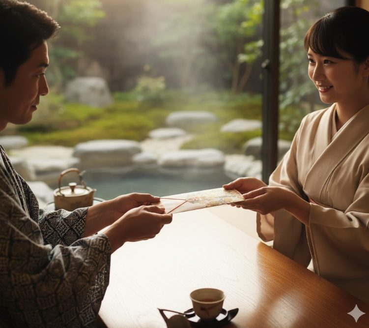 有馬温泉の旅館における心付けの相場