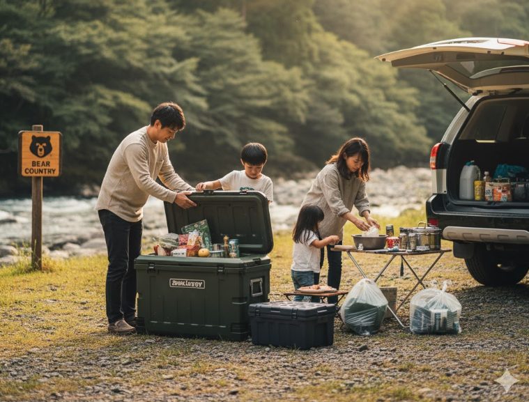 長瀞オートキャンプ場の熊対策