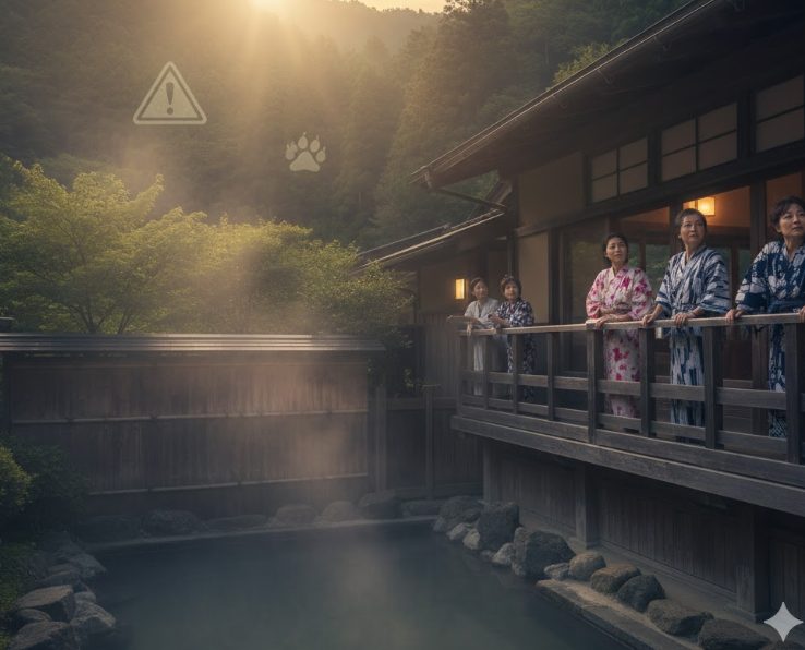 鷲羽山温泉の熊出没情報