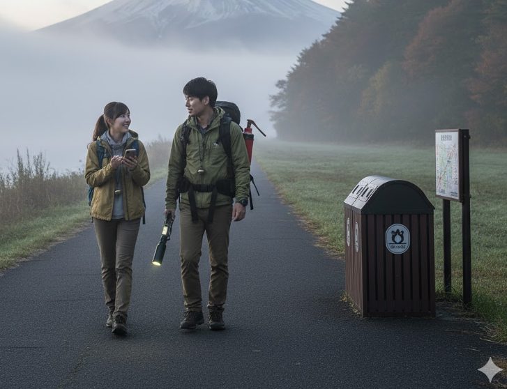 山中湖温泉で熊に遭遇しないための注意点