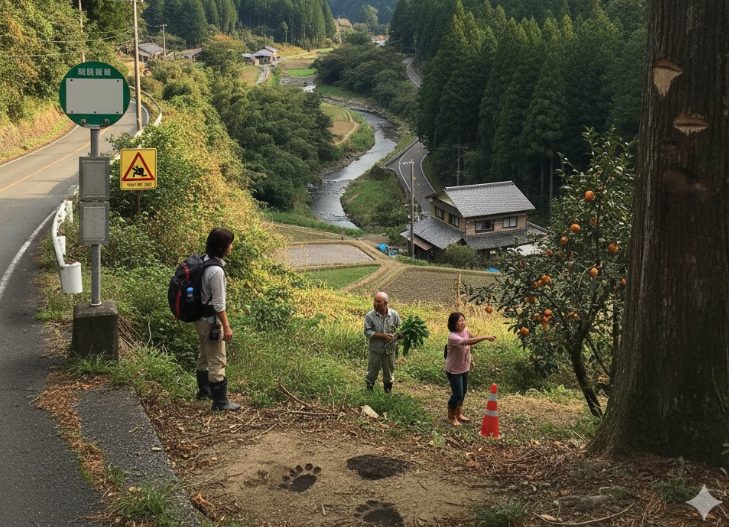 温泉津温泉の熊の出没情報と現状