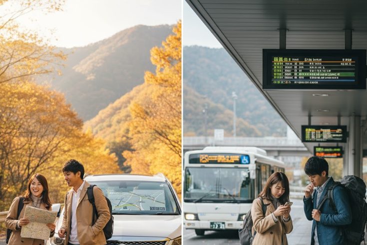 車と公共交通機関、どっちが便利?