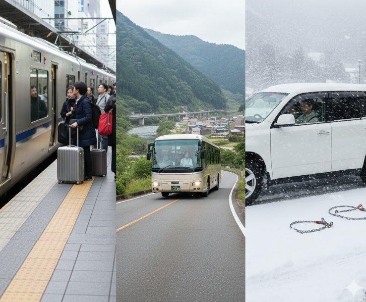 大阪から湯村温泉は電車と他手段の比較